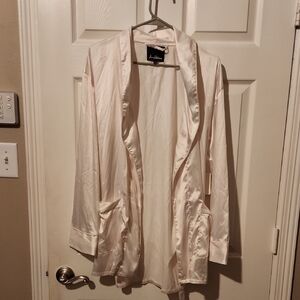 Sam Edelman Cream Satin Women's Blazer